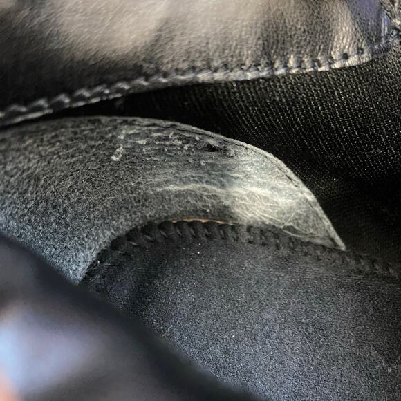 Style and Co Faux Leather Black Booties Size 7.5 - Picture 9 of 9